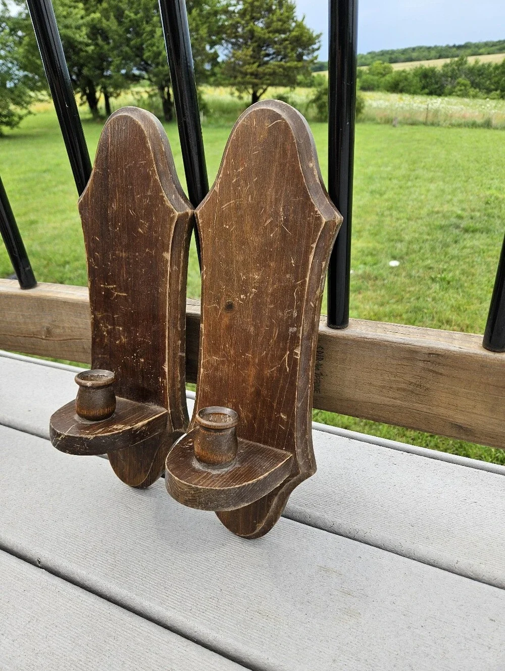 N/A pair rustic